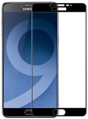 ChutPutMart Edge To Edge Tempered Glass for Samsung Galaxy C7 Pro(Pack of 1)