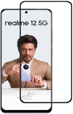 AKSHUD Edge To Edge Tempered Glass for Realme 12 5G, Realme 12 5G(Pack of 1)