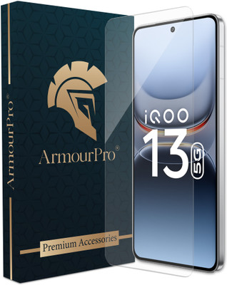 ArmourPro Edge To Edge Tempered Glass for iQOO 13 5G, iQOO 13(Pack of 1)