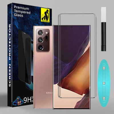 Tough Gorilla Edge To Edge Tempered Glass for Samsung Note 20 Ultra(Pack of 1)