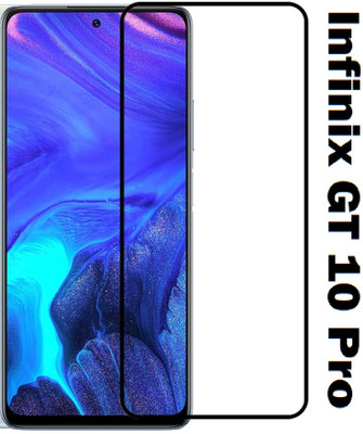 welldesign Edge To Edge Tempered Glass for Infinix GT 10 Pro(Pack of 1)