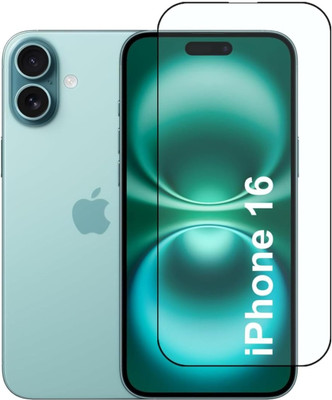 COVJ Tempered Glass Guard for Apple iPhone 16(Pack of 1)