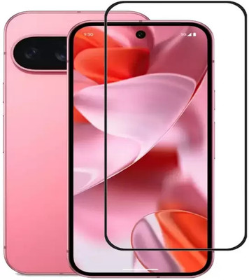 VISHRN Edge To Edge Tempered Glass for Google Pixel 9 Pro, Pixel 9 Pro(Pack of 1)