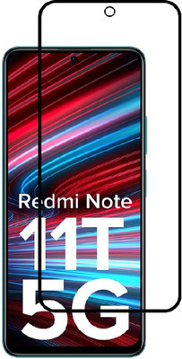 HIE POWER Edge To Edge Tempered Glass for Xiaomi Mi Poco M4 Pro 5G- Additional features: Bubble proof, Scratch resistant, Anti fingerprint, Anti-glare, Anti-shatter, Touch sensitive(Pack of 1)