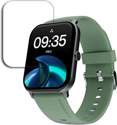 SOMTONE Edge To Edge Tempered Glass for AMBRANE Wise Glaze 1.78 INCH INCH SMARTWATCH SCREEN GUARD(Pack of 1)