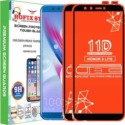 Rofix star Edge To Edge Tempered Glass for Honor 9 Lite(Pack of 2)