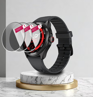 HIDEOUS Edge To Edge Tempered Glass for Mobvoi TicWatch Pro Enduro(Pack of 3)