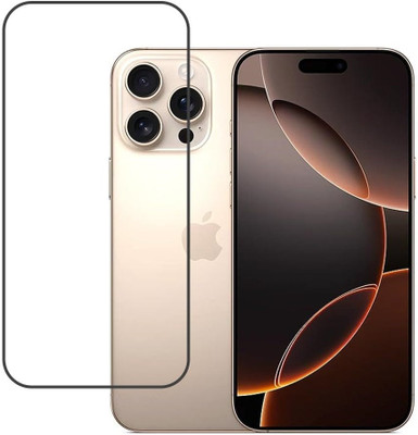 Flipkart SmartBuy Edge To Edge Tempered Glass for Apple iPhone 16 Pro Max, iPhone 16 Pro Max(Pack of 1)