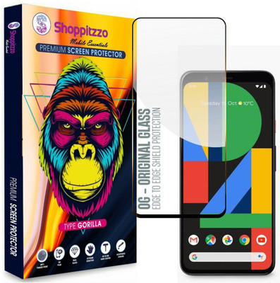 Shoppitzzo Edge To Edge Tempered Glass for Google Pixel 4XL (6.3 Inches)(Pack of 1)