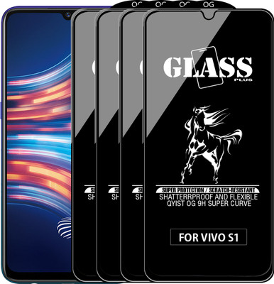 Qyist Edge To Edge Tempered Glass for VIVO S1(Pack of 4)