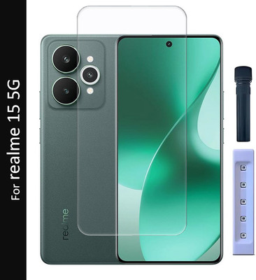 SMARTCASE Edge To Edge Tempered Glass for realme 15 5G, RealMe 15 5G(Pack of 1)