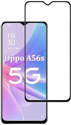 SRT Edge To Edge Tempered Glass for Oppo A56S 5G(Pack of 1)