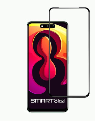 Flipkart SmartBuy Edge To Edge Tempered Glass for Infinix Smart 8(Pack of 1)