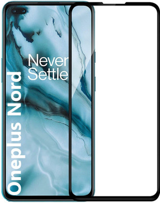 FlipSmartGuard Edge To Edge Tempered Glass for Oneplus Nord(Pack of 1)