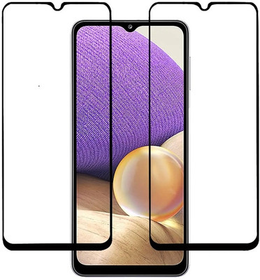 1DOLLAR Edge To Edge Tempered Glass for Samsung Galaxy M32 5G / A32 5G (9H-Hardness Pack Of 2)(Pack of 2)