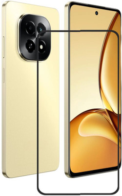 ISAAK Edge To Edge Tempered Glass for Realme C63 5G, Edge to Edge, Full Glue Tempered Glass(Pack of 1)