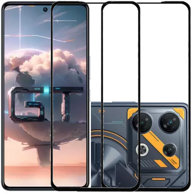 AARERED Edge To Edge Tempered Glass for Infinix GT10 Pro(Pack of 2)
