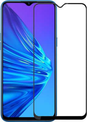 DMJHP Edge To Edge Tempered Glass for Realme 5(Pack of 1)