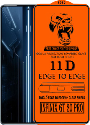 TWIGLO Edge To Edge Tempered Glass for INFINIX GT 20 PRO 5G(Pack of 1)