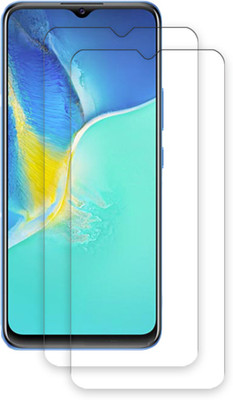 ARBAN Edge To Edge Tempered Glass for vivo Y02 TEMPERED GUARD FRONTP2(Pack of 2)