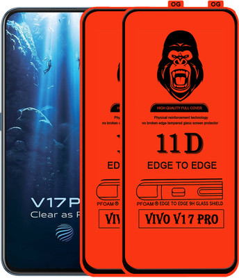 Rofix star Edge To Edge Tempered Glass for VIVO V17 PRO(Pack of 2)