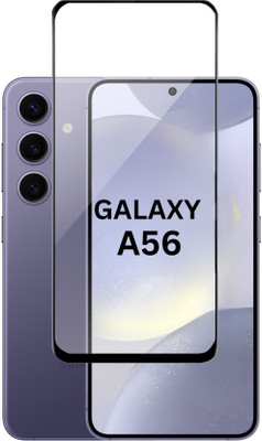 DMJHP Edge To Edge Tempered Glass for Samsung Galaxy A56 5G(Pack of 1)