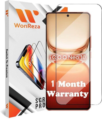 WonReza Edge To Edge Tempered Glass for iQOO Neo 10, iQOO Neo 10R 5G(Pack of 1)