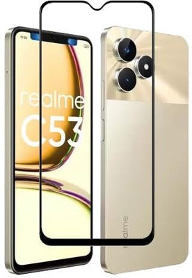 GORILLA PRO Edge To Edge Tempered Glass for Realme C53(Pack of 1)