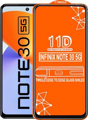 TWIGLO Edge To Edge Tempered Glass for INFINIX NOTE 30 5G(Pack of 1)