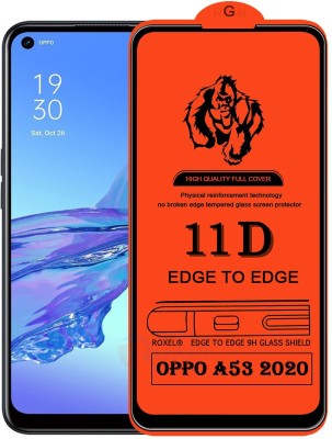 9H Edge To Edge Tempered Glass for Oppo A53 2020(HD+&OG)(Pack of 1)