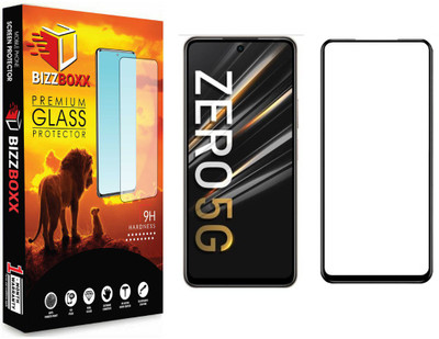 BizzBoxx Edge To Edge Tempered Glass for Infinix Zero 5G(Pack of 1)