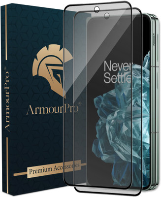 ArmourPro Edge To Edge Tempered Glass for OnePlus OPEN 5G, OnePlus Nord CE, OnePlus Nord 2 5G, Matte Finish Glass(Pack of 2)