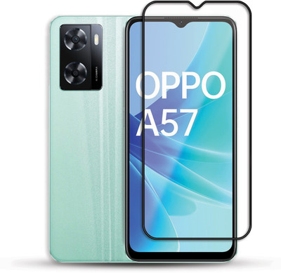 PROACCS Edge To Edge Tempered Glass for OPPO A57 4G(Pack of 1)