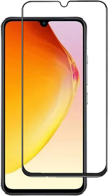 VISHRN Edge To Edge Tempered Glass for vivo V25 5G, vivo V25(Pack of 1)
