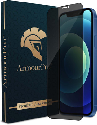 ArmourPro Edge To Edge Tempered Glass for Apple iPhone 12, iPhone 12 Pro, Apple iPhone 12 Pro, Phone 12(Pack of 1)