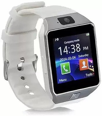 siglaciz Tempered Glass Guard for Dz09 Bluetooth Smart Wrist Watch 00.001(Pack of 2)