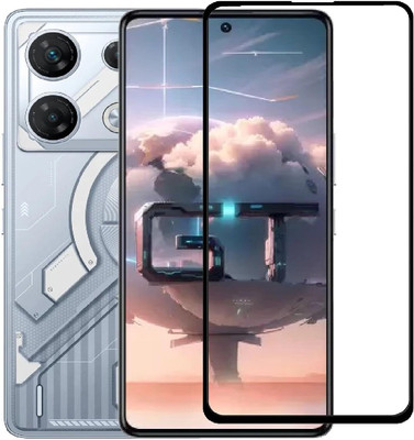 O2MG Edge To Edge Tempered Glass for Infinix GT10 Pro(Pack of 1)