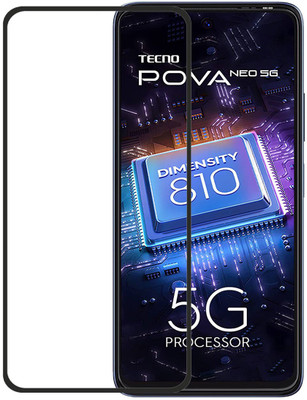INFINITYWORLD Edge To Edge Tempered Glass for Tecno Pova Neo 5G(Pack of 1)