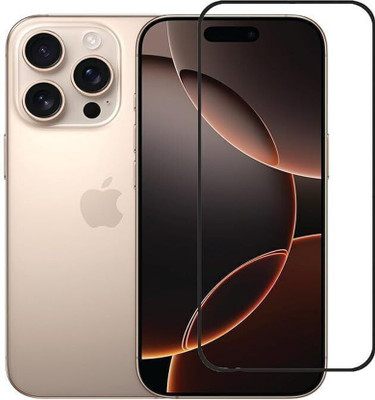 SRT Edge To Edge Tempered Glass for Apple iPhone 16 Pro Max(Pack of 1)