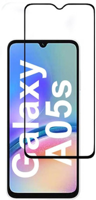 DMJHP Edge To Edge Tempered Glass for Samsung Galaxy A05s(Pack of 1)