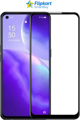 Flipkart SmartBuy Edge To Edge Tempered Glass for OPPO RENO 5(Pack of 1)