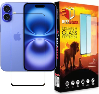 BizzBoxx Edge To Edge Tempered Glass for Apple iPhone 16 Plus, iPhone 16 Plus, iPhone 16+, 16 plus, Precise Curved Edges, Scratch Guard, temper glass guard, screen guard, temper glass(Pack of 1) BizzBoxx Edge To Edge Tempered Glass for Apple iPhone 16 Plus, iPhone 16 Plus, iPhone 16+, 16 plus, Precise Curved Edges, Scratch Guard, temper glass guard, screen guard, temper glass(Pack of 1)