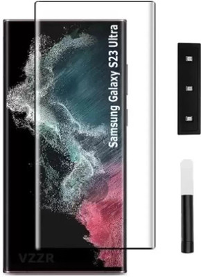 MEIBO Edge To Edge Tempered Glass for Samsung S23 Ultra 5G, 2.5D Curved Edge Premium Tempered Glass for Ultimate Protection(Pack of 1)
