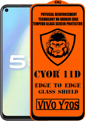 CYOR Edge To Edge Tempered Glass for VIVO Y70S(Pack of 1)