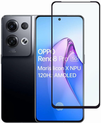 iCopertina Edge To Edge Tempered Glass for Oppo Reno 8 Pro 5G(Pack of 1)