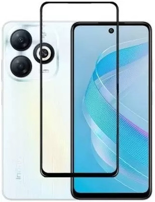 O2MG Edge To Edge Tempered Glass for Infinix SMART 8 HD(Pack of 1)
