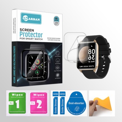 ARBAN Edge To Edge Tempered Glass for FASTRACK REFLEX VOLT 1.69 inch Smartwatch 2 PROTECTOR + 2 WIPES + 2 DUST REMOVAL STICKER + 1 WIPER(Pack of 2) ARBAN Edge To Edge Tempered Glass for FASTRACK REFLEX VOLT 1.69 inch Smartwatch 2 PROTECTOR + 2 WIPES + 2 DUST REMOVAL STICKER + 1 WIPER(Pack of 2)