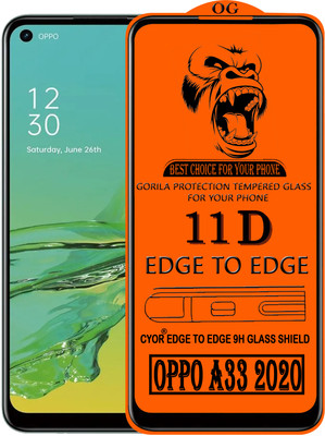 CYOR Edge To Edge Tempered Glass for OPPO A33 2020(Pack of 1)