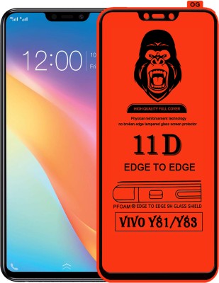 Rofix star Edge To Edge Tempered Glass for Vivo Y81(Pack of 1)