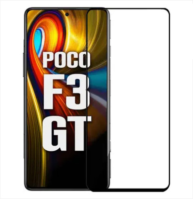 Dashmesh Shopping Edge To Edge Tempered Glass for Poco F3 GT(Pack of 1)